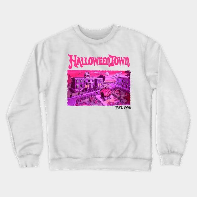 Halloween Town 1998 Crewneck Sweatshirt by fanidi